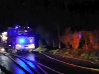 Incendie Monceau-Saint-Waast 6 novembre 2012