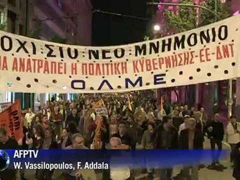 Les syndicats grecs protestent avant la grève de 48 heures