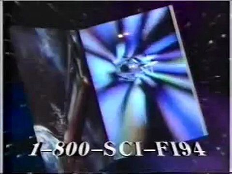 1995 Sci-Fi Channel Online and Sci-Fi Entertainment Magazine Ads