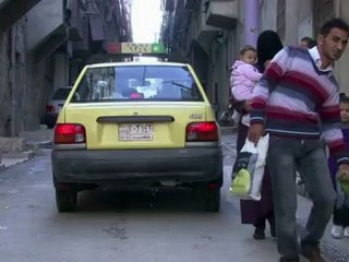 Taxistas sirios se juegan la vida
