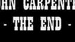 JOHN CARPENTER - THE END - (Enstrumental)