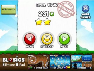 Blosics 3 Walkthrough - Levels 1-15 - 3 Stars