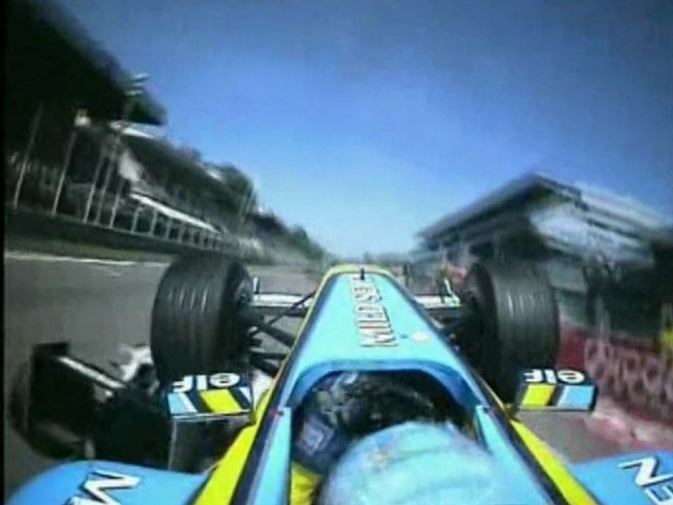 Alonso Crash in Italy 2003