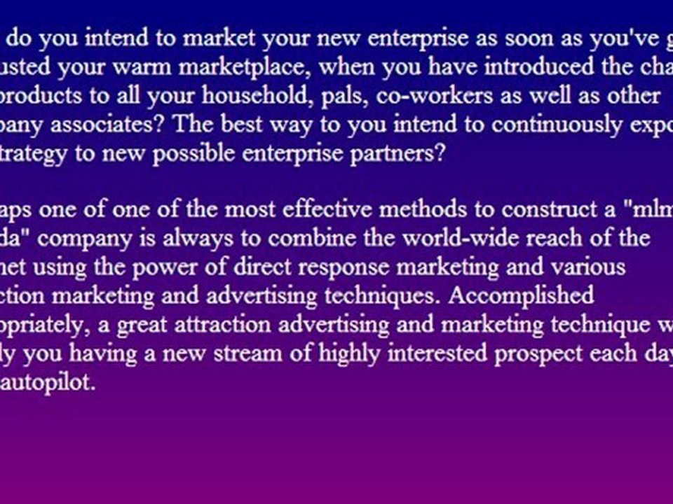 MLM Canada - MLM Businesses in Canada