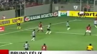 Os gols de Atlético-MG 1 x 1 Flamengo