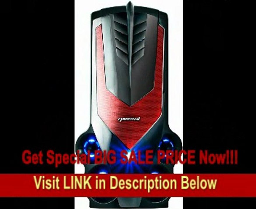 SPECIAL DISCOUNT CybertronPC Syclone II Gaming PC (Red)