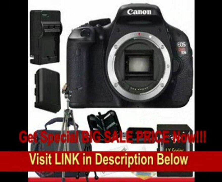 BEST BUY Canon EOS Rebel T3i 18 MP CMOS Digital SLR Camera (Body Only) 16GB Package