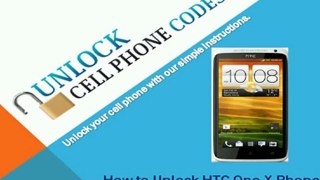 How to Unlock HTC One X