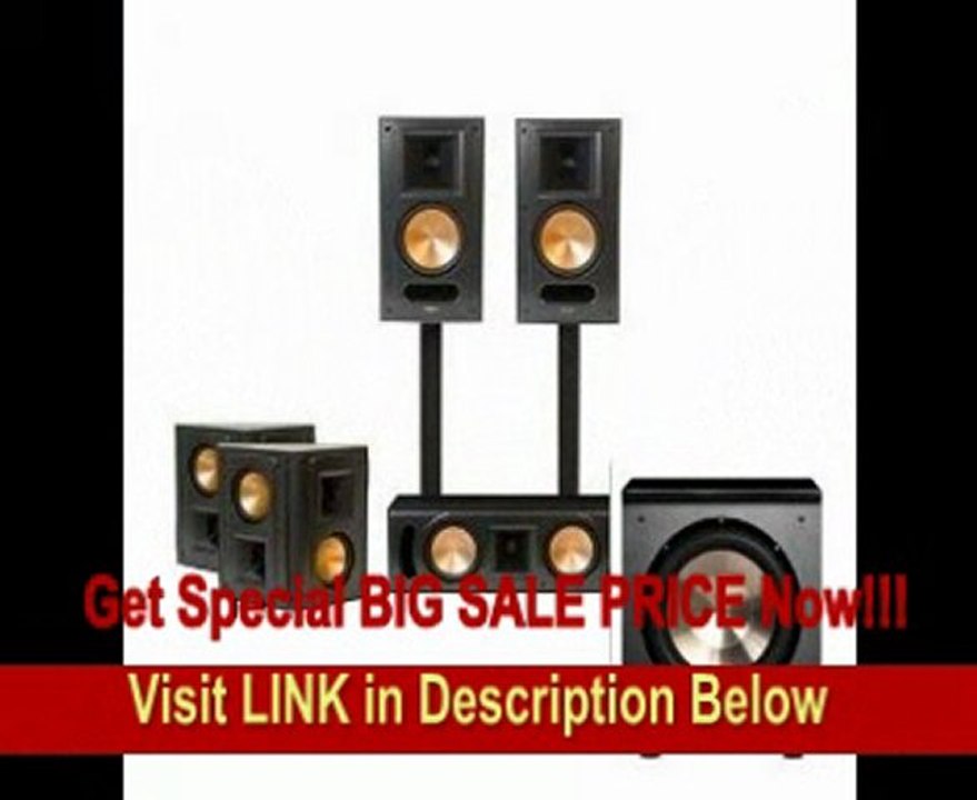 BEST PRICE Klipsch Rb-61II Home Theater Bundle-free BIC Acoustech Pl-200