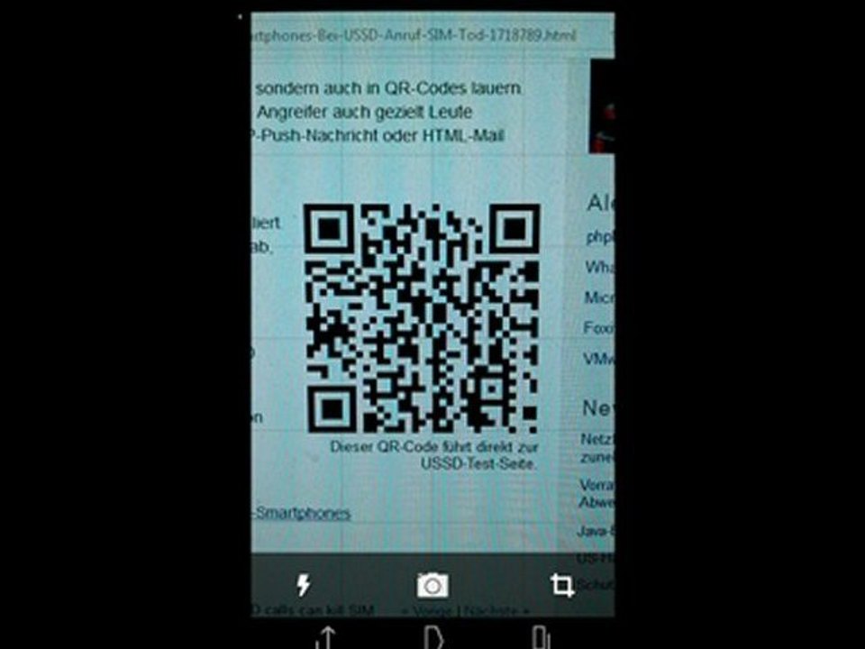 Android: USSD Lücke