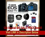 SPECIAL DISCOUNT Canon EOS Rebel T1i SLR Digital Camera Kit with 18-55mm Lens   SSE PRO Shooter Deluxe Carrying Case, Batteries, Lens, Flash & Tripod Complete Accessories Package