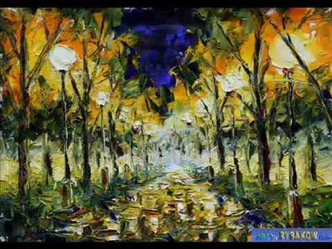 Городской пейзаж-картины маслом-купить картину. Картины городского пейзажа маслом и мастихином на холсте. Продажа живописи городских пейзажев. Художник Рыбаков - Rybakow.com