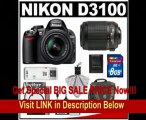 Nikon D3100 Digital SLR Camera & 18-55mm VR   55-200mm VR Lens with 8GB Card   Filters   Tamrac Case   Accessory Kit REVIEW