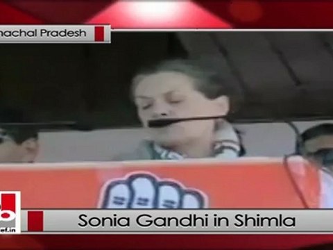 Sonia Gandhi in Shimla explains UPA policies for welfare of the women