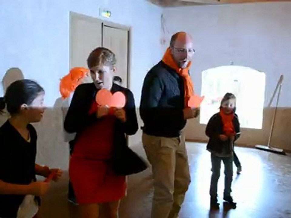 Chorégraphie avec les petits pendant le Brunch - Dimanche 28 Octobre