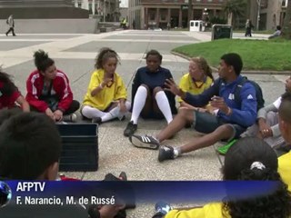 En Uruguay, le foot de rue, sans arbitre et dans la bonne humeur