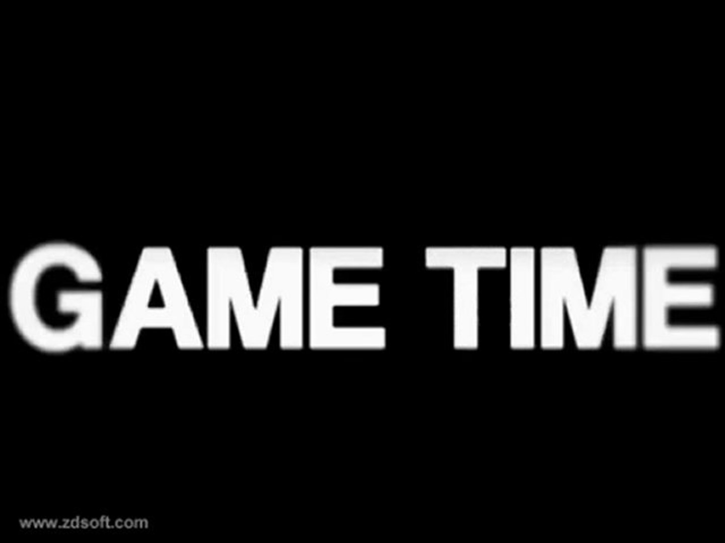 What time is it? It's Game Time!