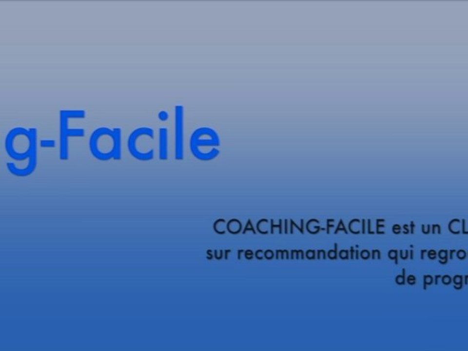 Coaching Facile