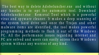Remove Adobeluncher.exe : Easy Guide