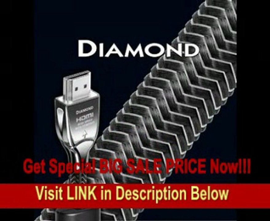 SPECIAL DISCOUNT AudioQuest Diamond 2m (6.56 feet) Braided HDMI Cable