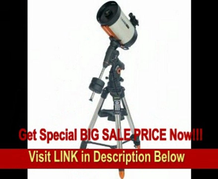 SPECIAL DISCOUNT Celestron CGEM DX 1100 HD Computer 11 inch EdgeHD Telescope 11002