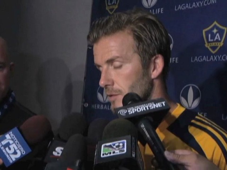 Beckham: "Es geht nur um dieses eine Spiel"
