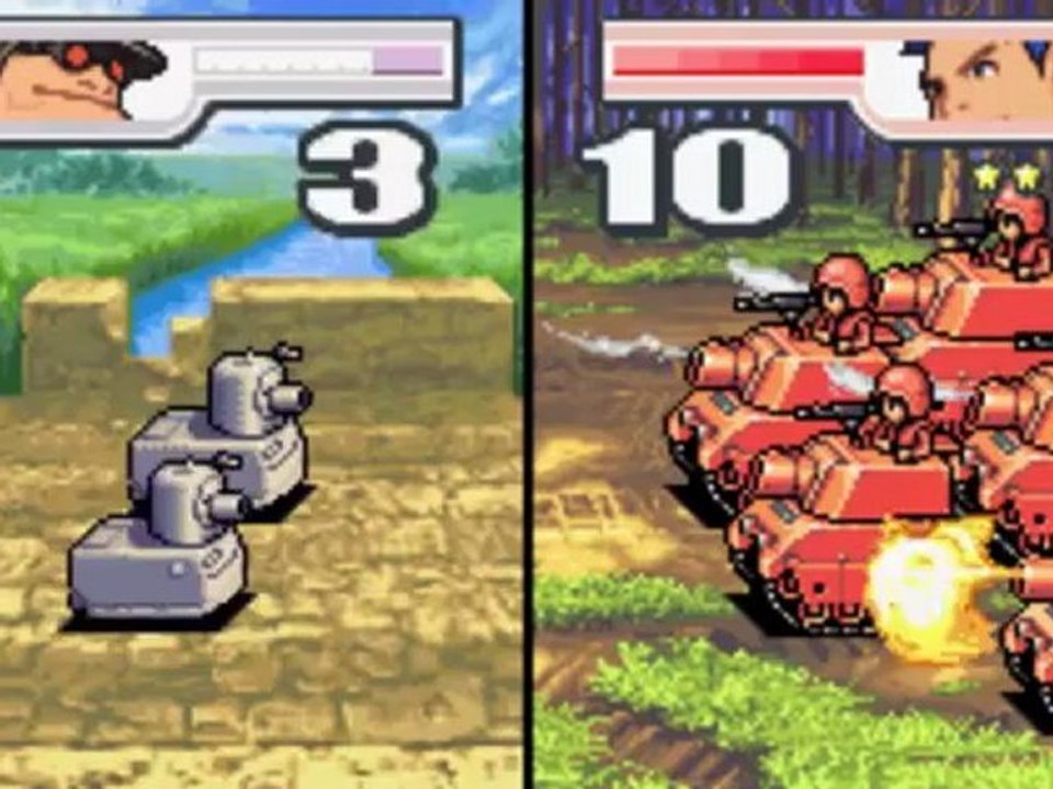 advance wars 2 3 - combat de bourrin