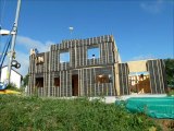 diaporama construction d'une maison ossature bois