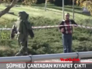 Şüpheli çantadan bakın ne çıktı