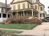 New Jersey residents begin hurricane Sandy clean-up