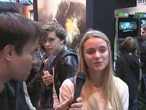 PGW 2012 : Franck Guillaume au stand de Dishonored (Partie 1/3)