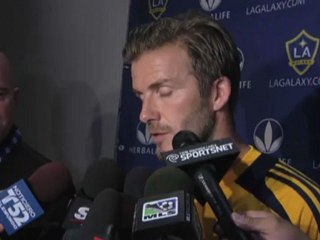 L.A. Galaxy - Beckham se méfie de Vancouver