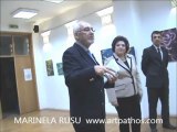 MARINELA RUSU - Vernsaj, Expoziție personală ”Viziuni abstracte”, 29 oct., 2012, la Ateneul Tătărași, Iași, Romania