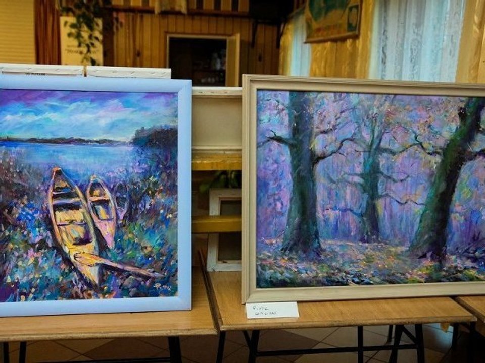 Lewkowo Stare - wernisaż prac