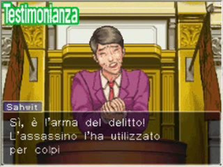 Phoenix Wright Ace Attorney - Episodio 1 - Banco di prova