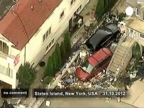 Ouragan Sandy : une vue aérienne de New... - no comment