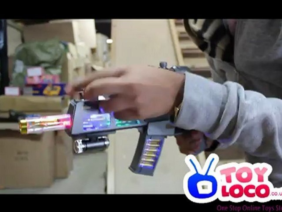 8499a G36 Battle X Battery Operated Hot Electric Flash Gun - Lights, Vibrate, sound