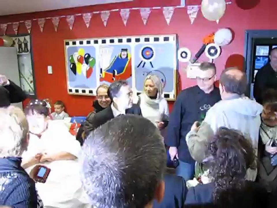 Dunkerque le 27 octobre 2012, Ludovic DUMONT le Top du MasterChef 3 au mariage de Corinne et Alexandre