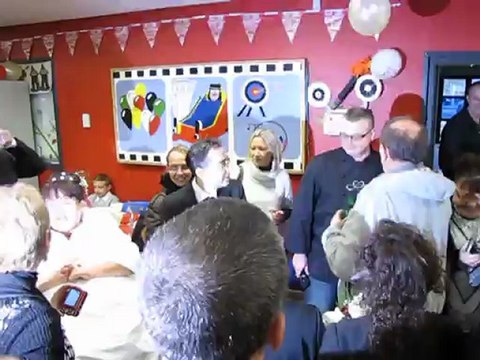Dunkerque le 27 octobre 2012, Ludovic DUMONT le Top du MasterChef 3 au mariage de Corinne et Alexandre