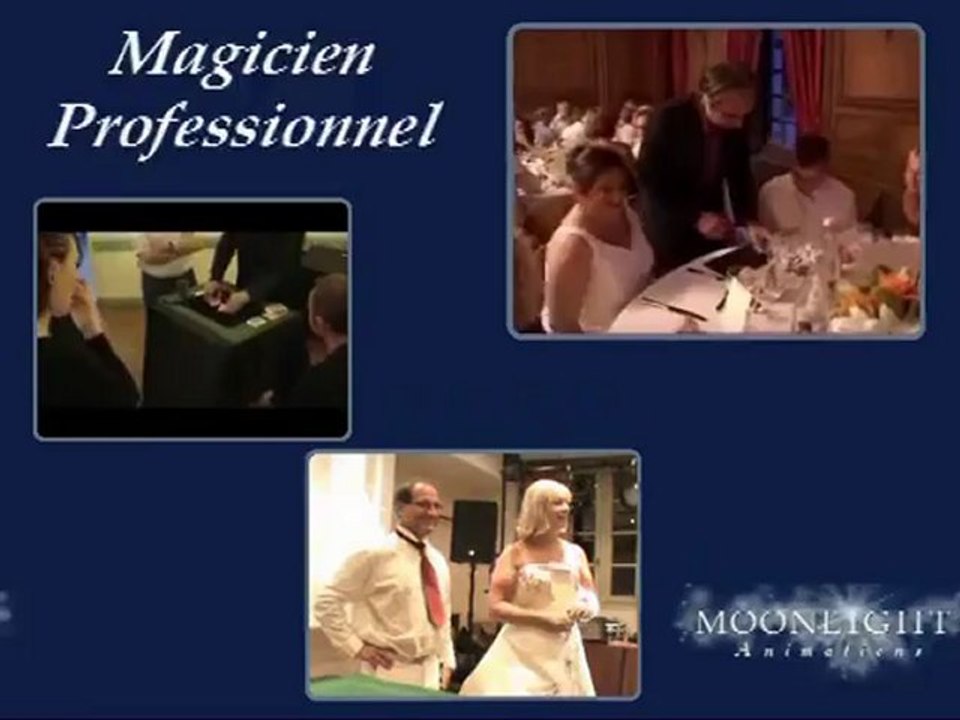 Animation Mariage et Soirée. Clip de présentation Moonlight Animations