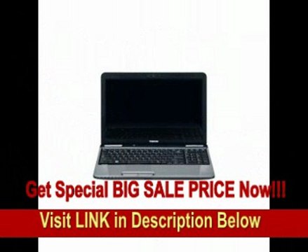 Toshiba Satellite L755-S5277 15.6 Notebook (2.0 GHz Intel Pentium B940 Processor, 4 GB RAM, 500 GB Hard Drive, DVD Super Multi Optical Drive, Windows 7 Home Premium 64-bit) Silver FOR SALE