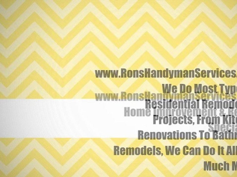 Profesional Handyman Services Oklahoma City. Handyman Services Online.