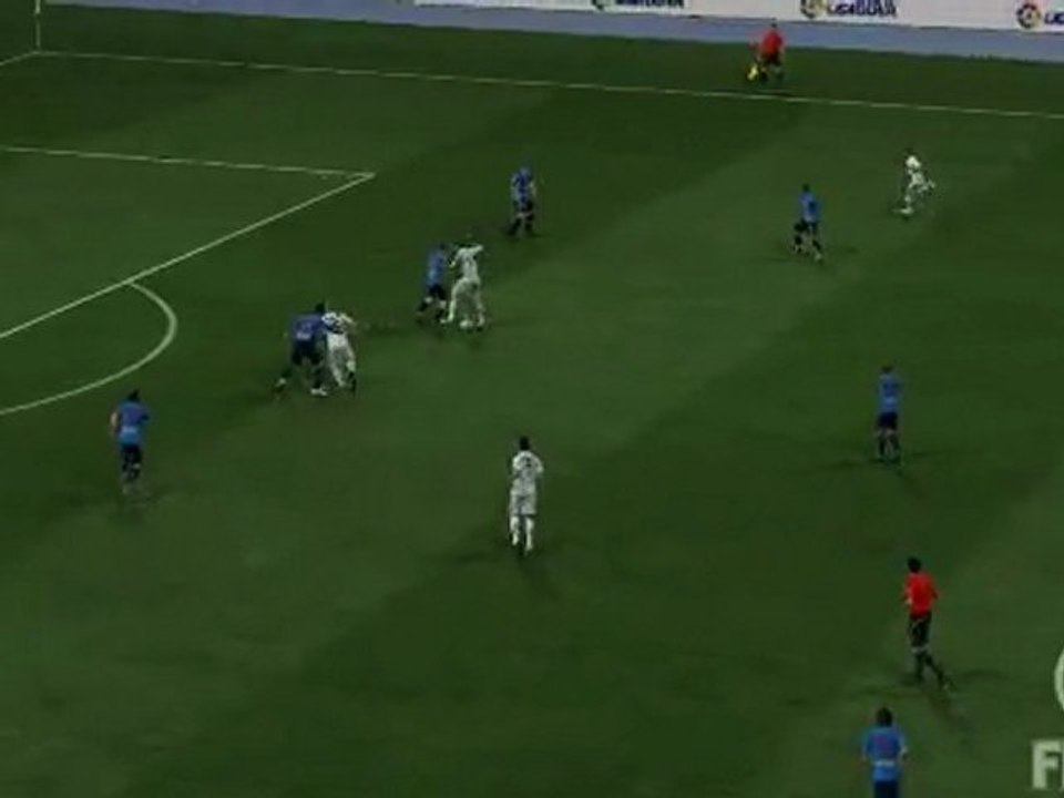 J35 Atlético - Real Madrid : Drible et frappe de Lewel