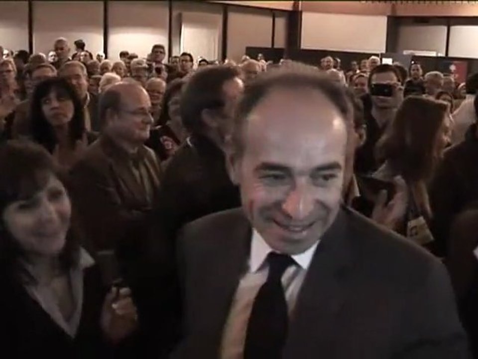 Arrivée de Jean-François Copé à Franconville