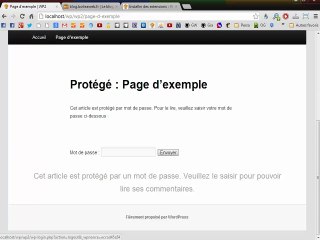 Extension ajouter plusieurs mots de passe wordpress