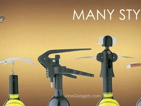 Wine Bottle Openers and Corkscrews - VinoGadgets.com