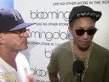 Matchbox Twenty & Pharrell Williams celebrate at Bloomindale's Fashion Night Out