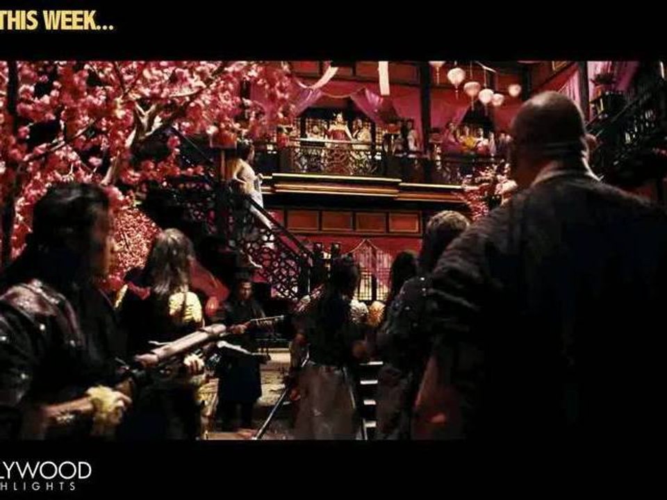 Lucy Liu & Russell Crowe in The Man With The Iron Fists movie preview