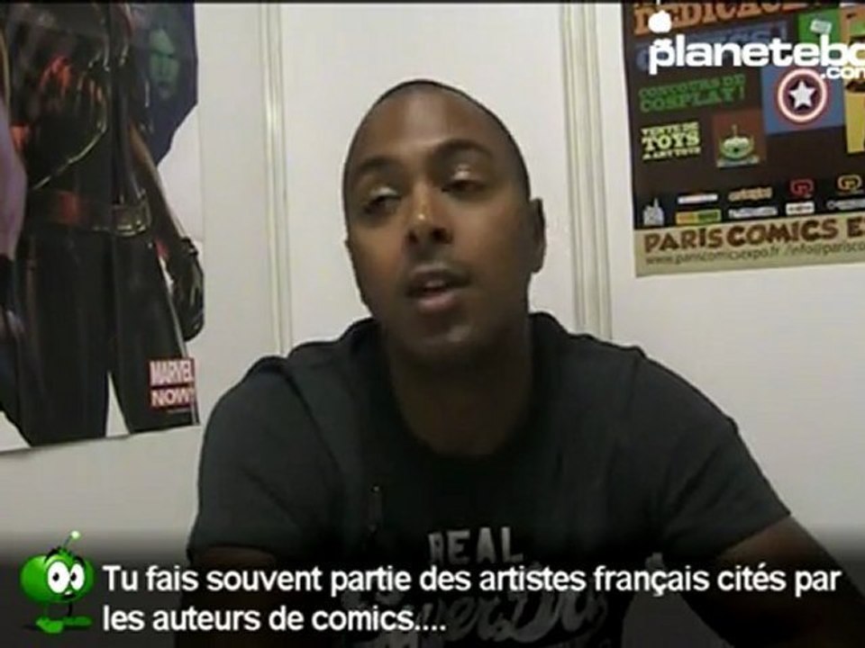 Olivier Coipel en interview pour PlaneteBD.com
