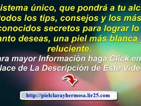 remedios caseros para blanquear la piel de la cara - blanquear piel